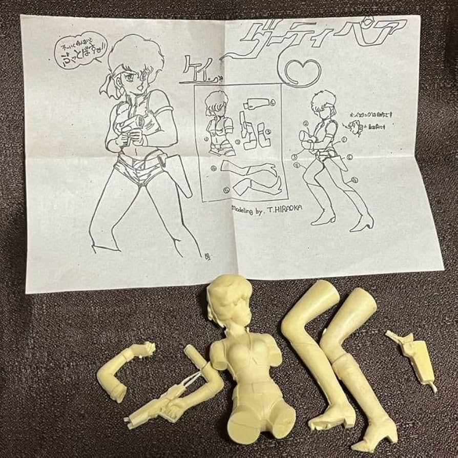 ダーティペア　ガレージキット　ユリ&ケイ　2体セット　未塗装新品　1/6 Amazon | ダーティペア ユリ&ケイ 2個セット ガレージキット